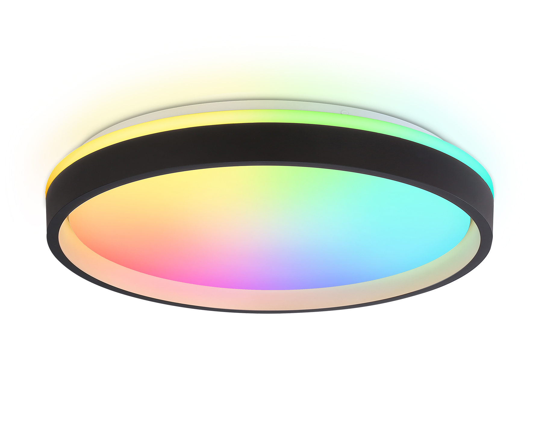 Светильник Ambrella FZ610 BK/GD черный/золото IP20 66W 3000K-6500K+RGB D490*85 (ПДУ ИК)