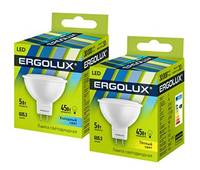 Лампа Ergolux LED-JCDR-5W-GU5.3-3K JCDR 172-265V