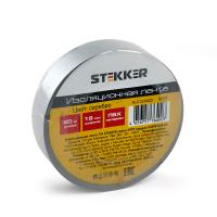 Изоляционная лента STEKKER 0,13*19 мм, 20 м. серебро, INTP01319-20