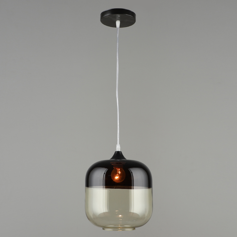 Подвес A4017/1HQ BK черный 1х40W E27 d210 h210/800, QH22