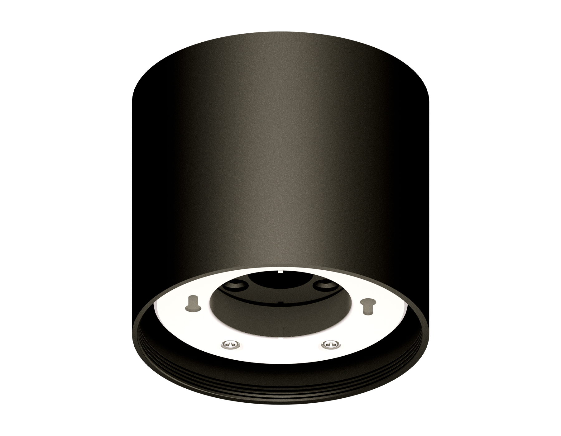 Корпус светильника накладной D85 C8142 SBK черный песок D85*H80mm GX53