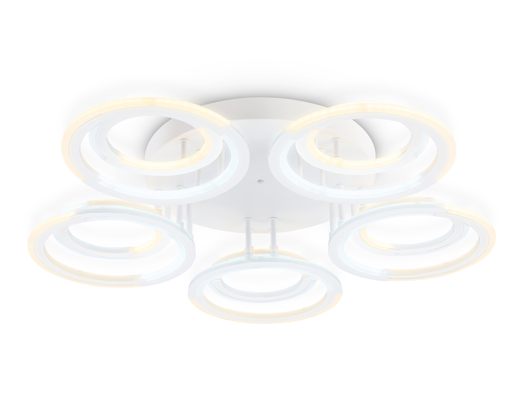 Светильник Ambrella FA8944/5+5 WH белый 132W 3000-6000K D735*115 (ПДУ ИК) 