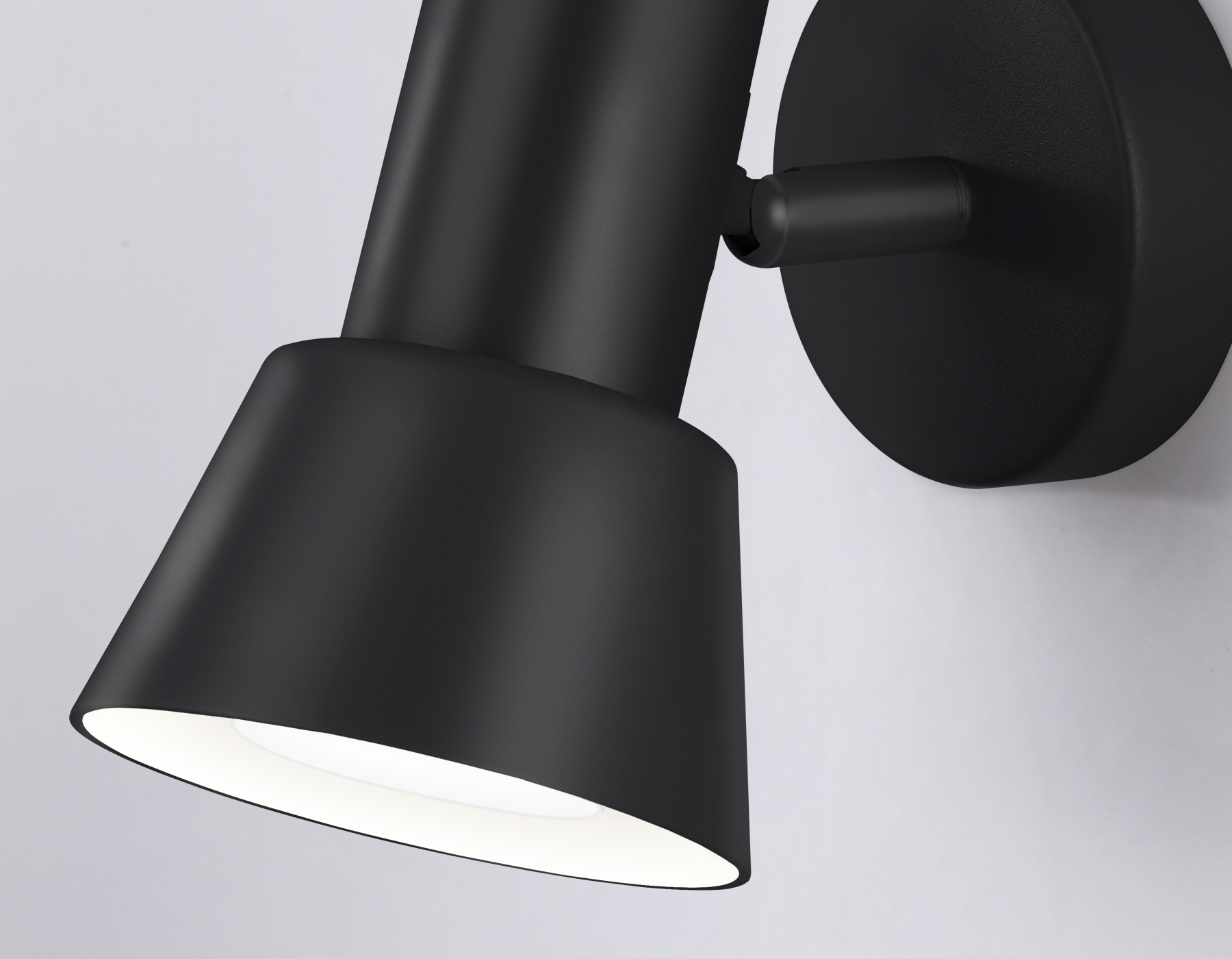 Светильник накладной AMBRELLA TA13112 BK/WH черный/белый GU10 max 12W D85*L123*H145 поворотный 