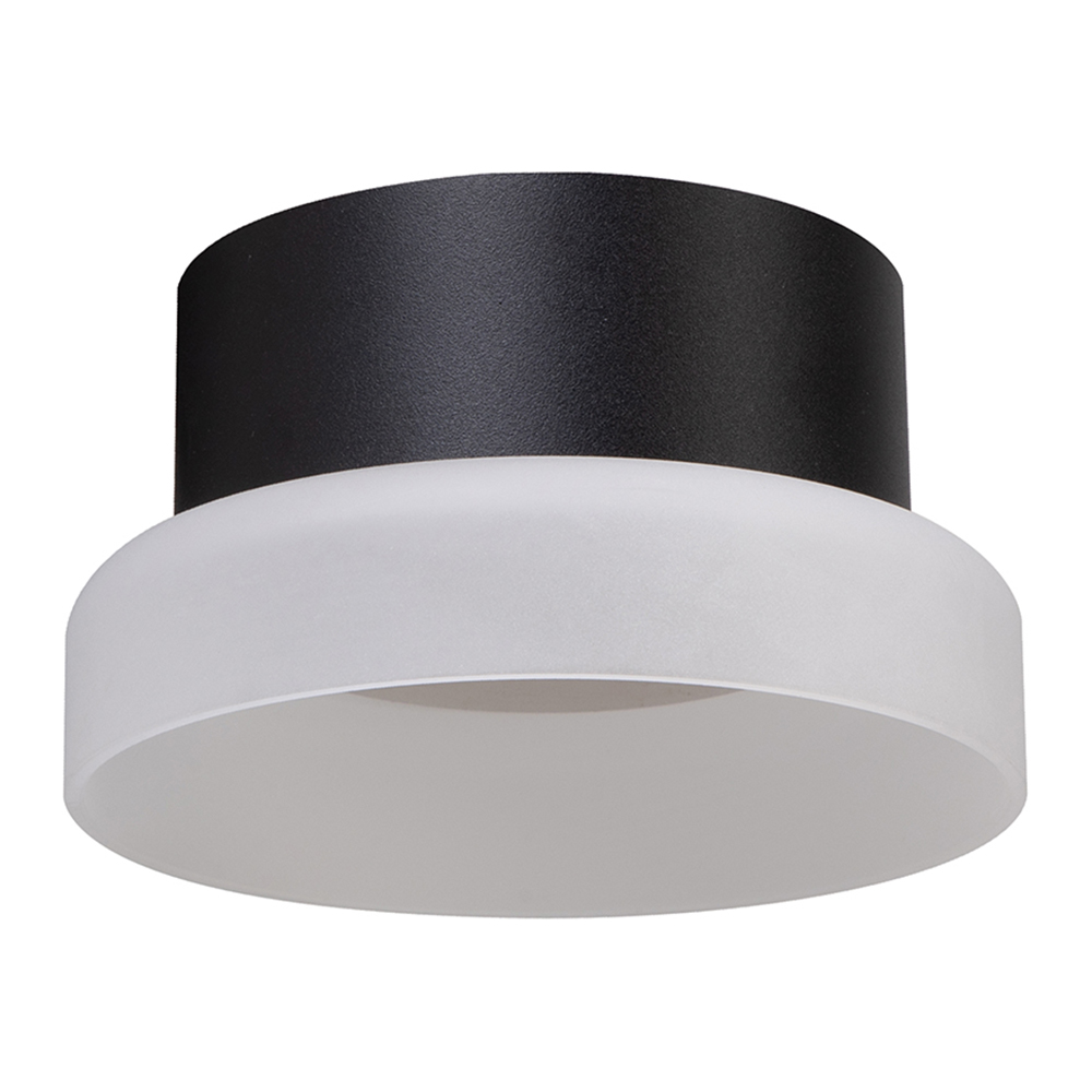 Светильник потолочный FERON HL460 GX53 12W 230V, черный 