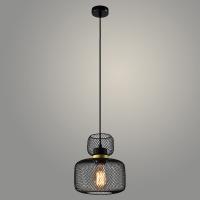 Подвес 24615/1HQ A BK черный 1х40W E27 h1000, 24