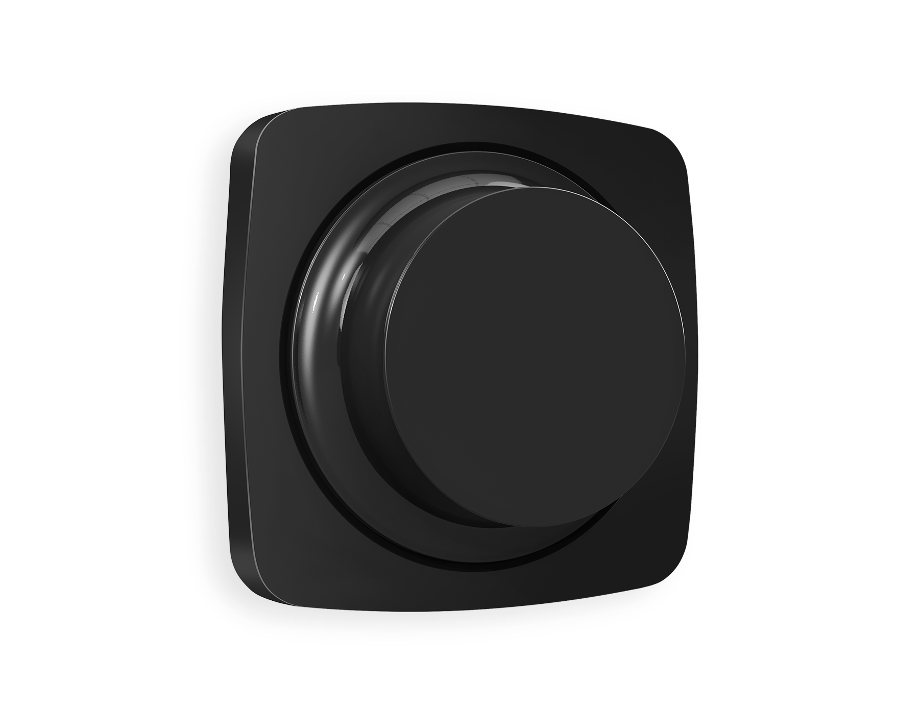 OP8055 Лицевая панель OMEGA (Черный матовый) для светорегулятора универсального QUANT