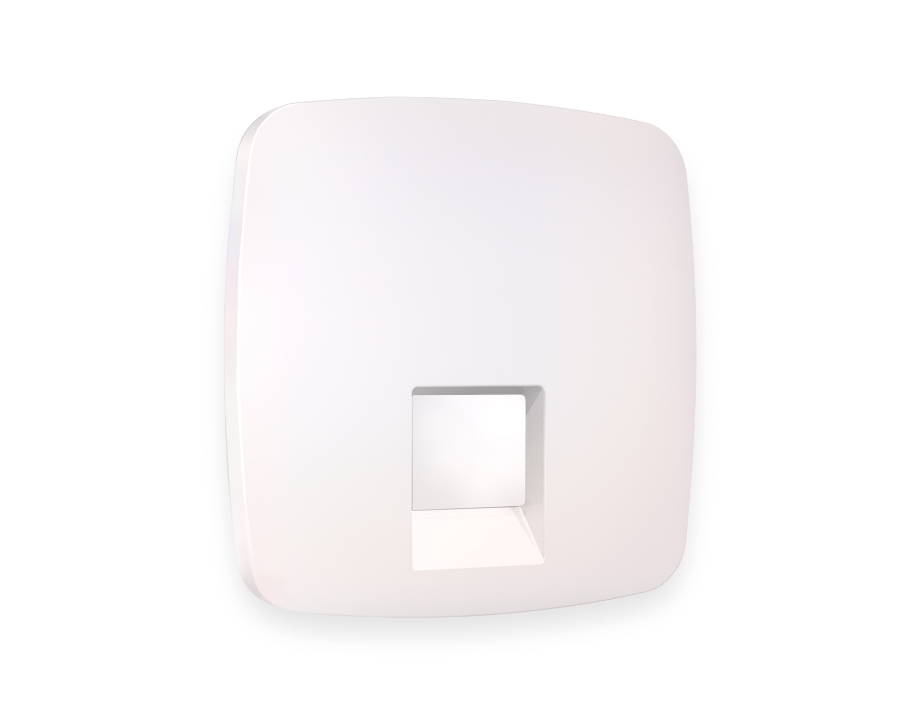 OP2120 Лицевая панель OMEGA (Жемчуг) для компьютерной/телефонной розетки RJ-45/RJ-11 QUANT