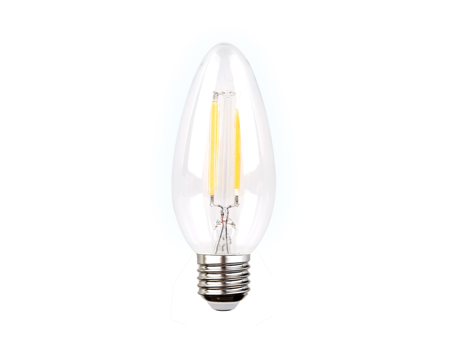 Лампа Ambrella Filament LED C37-F 6W E27 4200K (60W)