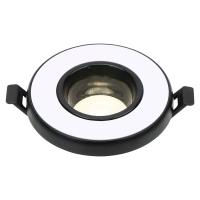 Встраиваемый светильник General GCL-MR16-R-WHITE Монохром Белый+Черный