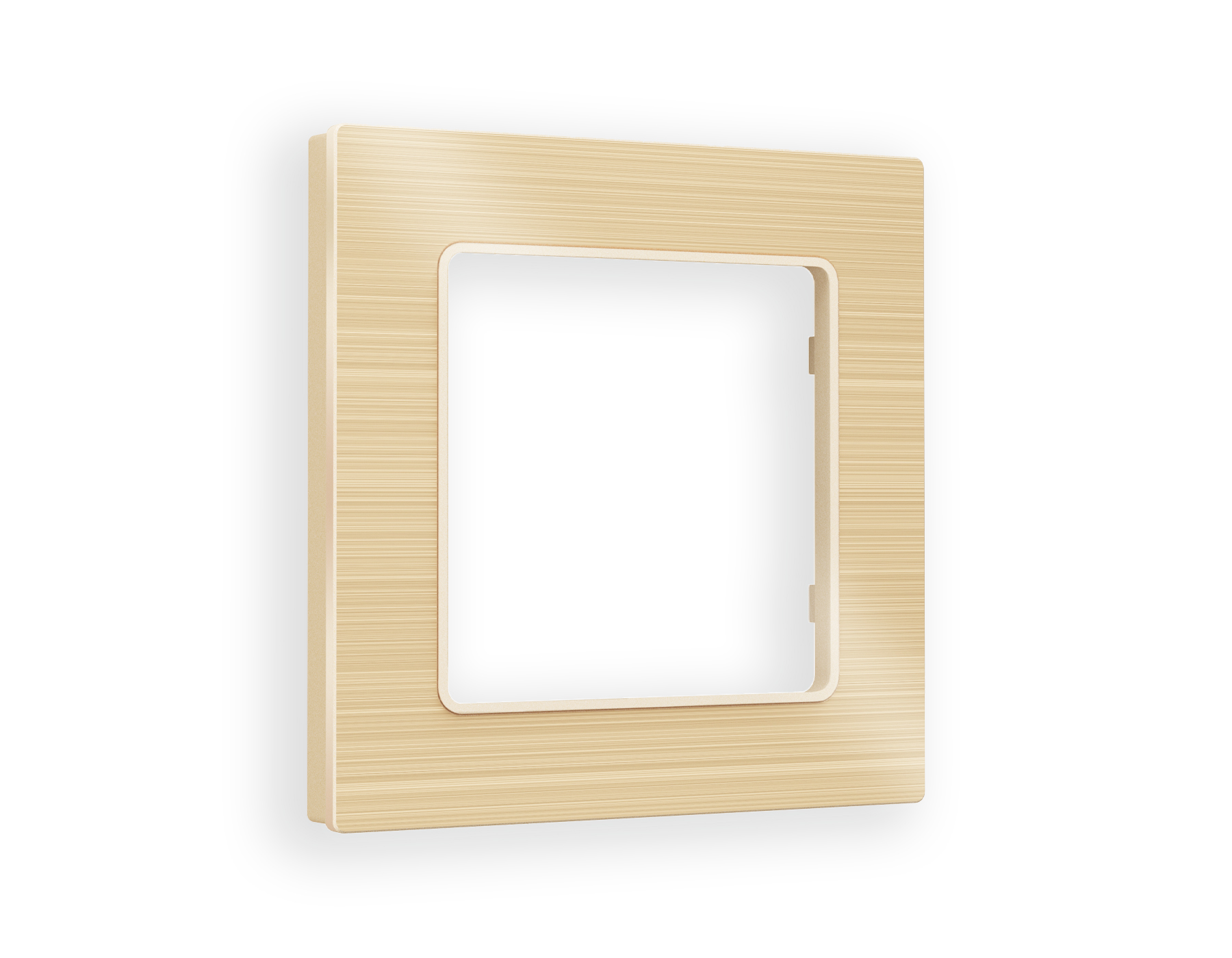 AF550301 Рамка ALFA Platos (Шампань Металл шлифованный) 1-ая