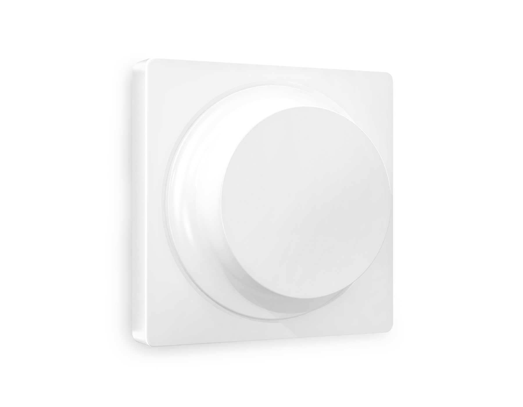 AP1255 Лицевая панель ALFA (Белый матовый) для светорегулятора универсального QUANT