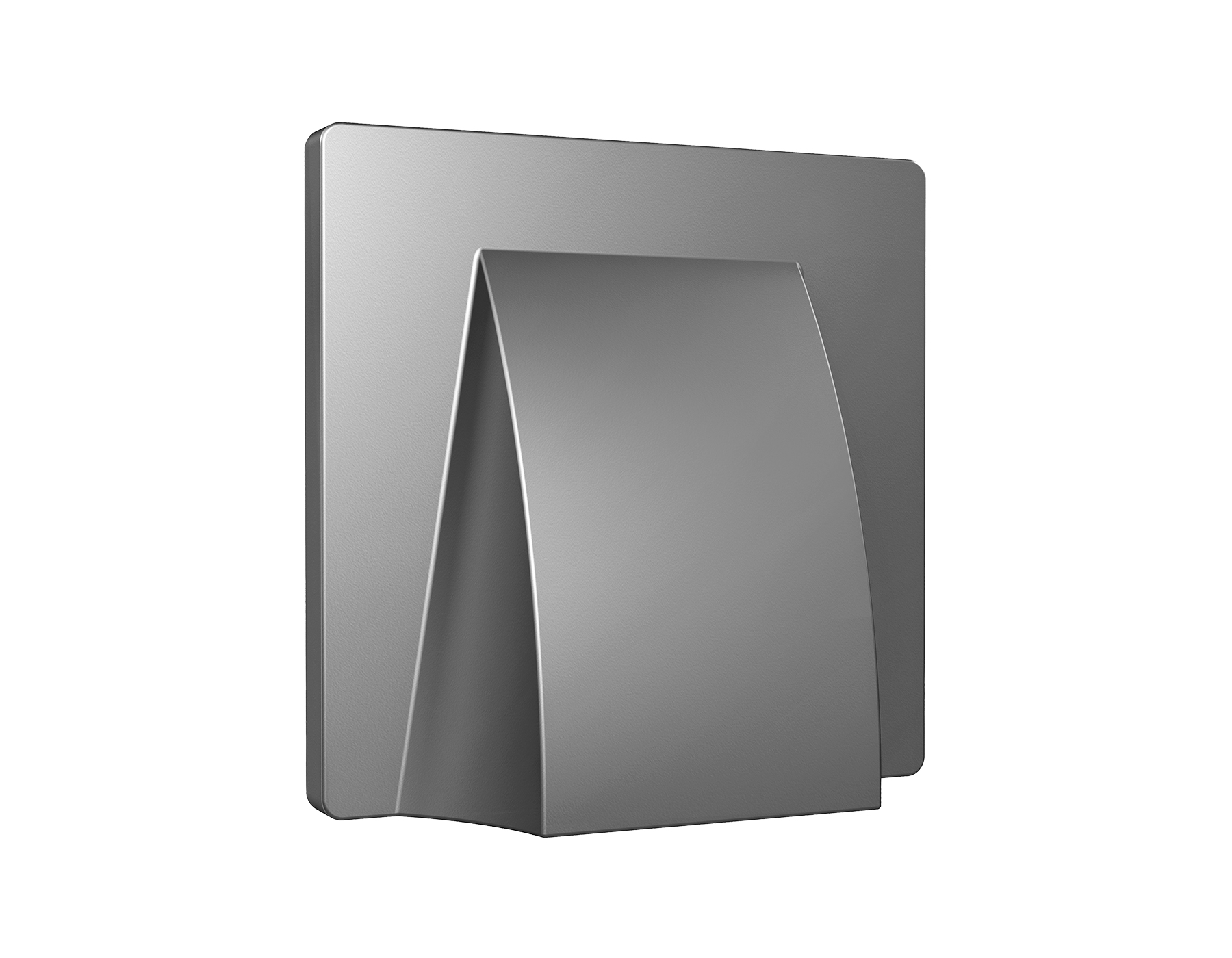 AP6658 Лицевая панель ALFA (Антрацит серый) для вывода кабеля QUANT