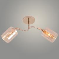 Люстра XA1631A/2 FGD золото 2х60W E27 d480 h250, HN25