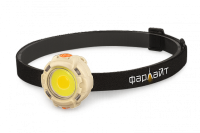 Фонарь светодиодный налобный COB 280 лм 6 режимов 2 ССТ 540 мА*ч IPX4 Фарлайт