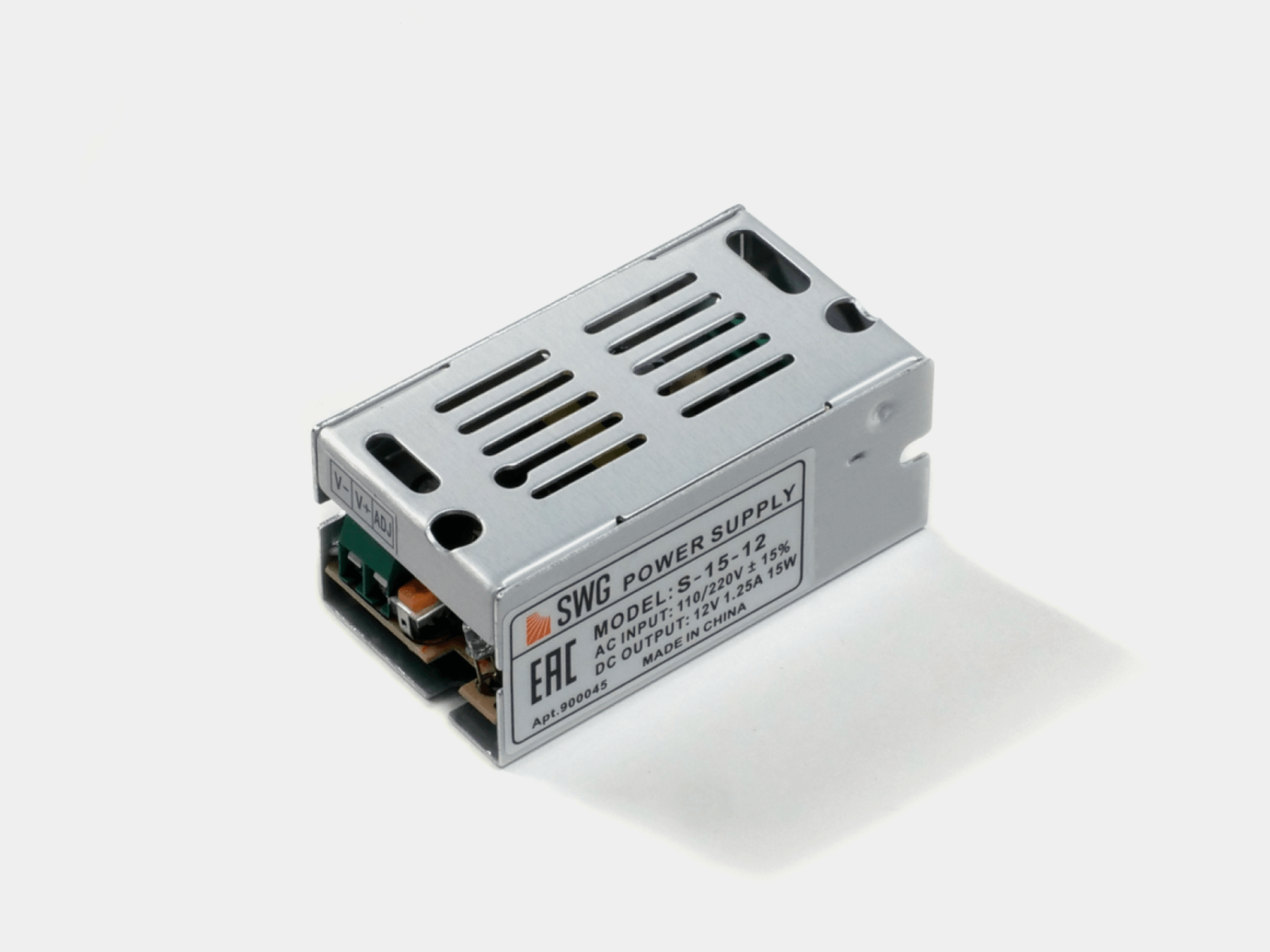Блок питания SWG 15W 12V сетка
