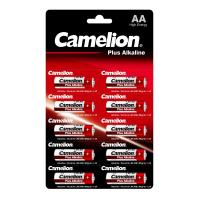 Батарейка CAMELION Plus Alkaline BL1x10  LR6 отрывные (LR6-BP1x10P, пальчиковая батарейка АА 1.5В)