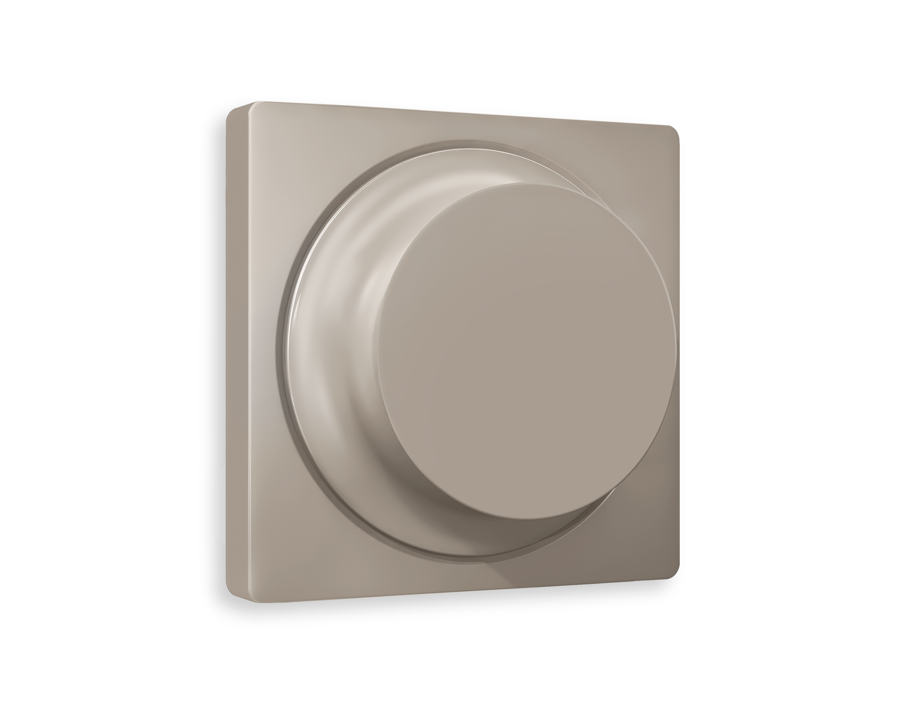 AP3655 Лицевая панель ALFA (Серо-бежевый матовый) для светорегулятора универсального QUANT