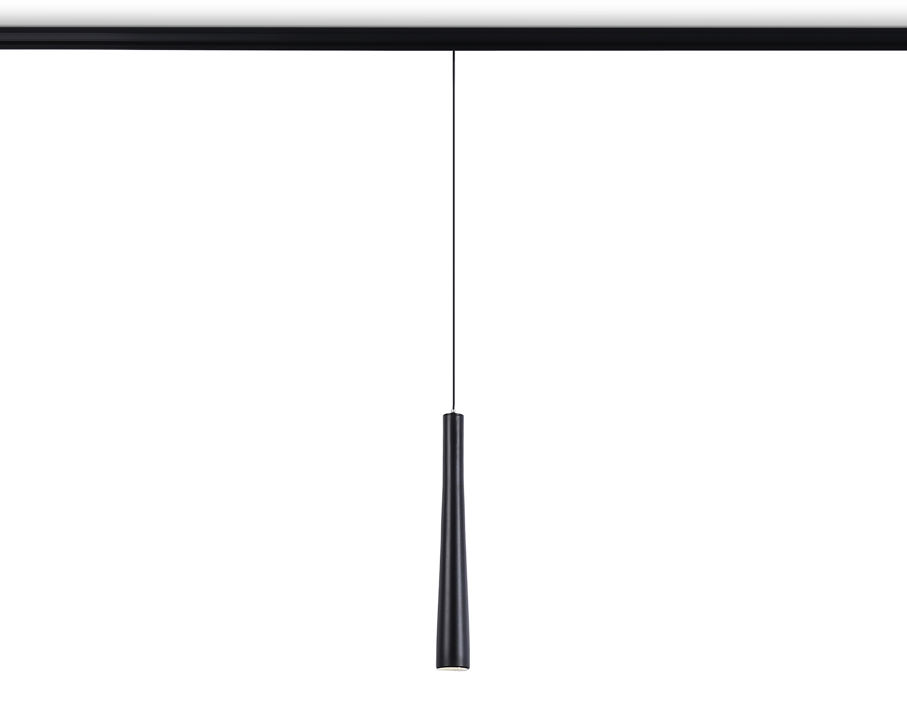 Светильник светодиодный подвесной для шинопровода Magnetic GL4351 BK черный 6W 4200K 48V 24°D40*H300