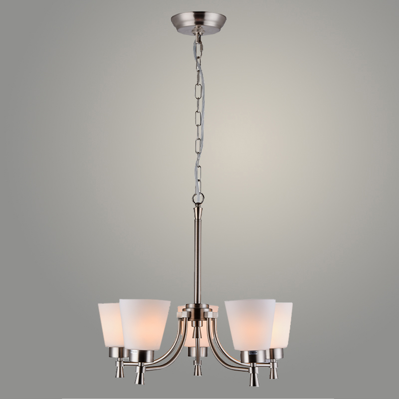 Люстра L08002/5 SN сатин 5х40W E27 d575 h900, LNX22