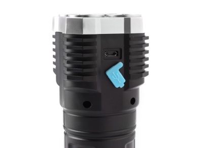Фонарь ULTRAFLASH LED51525 аккум. 4В, черный, 4LED+COB, 3 Вт, 4 реж, Micro-USB, бокс