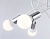 Люстра потолочная Ambrella TR80417/5 WH/CH белый/хром E27/5 max 60W D690*370