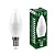 Лампа светодиодная SAFFIT 9W 6400K 230V E14 C37 свеча, SBC3709