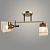 Люстра A4351/2 COP+BK медь/черный 2x60W E27 d520 h260, QH24