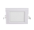 Светильник светодиодный JAZZway PPL-S 6w 6500K IP40 WH 120мм  встр/квадр NEW(50)