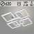 Люстра 2170/4+1C CR хром 150W LED 3000-6000K ПДУ(ИК) диммер d620 h150, SSH24