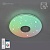 Люстра светодиодная музыкальная ESTARES MUSIC RGB 40W R-APP-330-WHITE/CHROME-220-IP20 