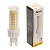Лампа светодиодная диммируемая, (10W) 230V G9 2700K JCD, LB-438