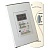 Выключатель с ДУ 2x200 Вт. TimeKeeper. Parthenon White