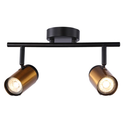 Спот ИМИДЖ SP.033-72-52 2*50Вт GU10 BK+AB 