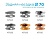 Насадка задняя накладная D70mm N7926 PBK черный полированный D70*H28mm Out25mm
