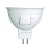 Лампа светодиодная UNIEL LED-JCDR 6W/WW/GU5.3/FR/DIM PLP01WH, диммируемая, матовая (3000K)