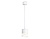 Светильник подвесной Ambrella TN71107 WH белый GX53 max 12W D82*1135 подвеcной