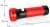 Фонарь ULTRAFLASH 3002-ТН 1LED 2XR03 красный, пластик, блистер-пакет (25)