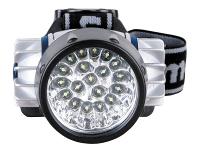 Фонарь CAMELION LED 5323-19Mx налобный, металлик, 19LED, 4 режима, 3хR03 в комплекте (1/6)