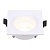 Встраиваемый светильник General GCL-MR16-SQ-WHITE Компакт Квадратный Белый