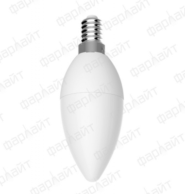 Лампа светодиодная Фарлайт свеча C35 8Вт 4000К Е14  (FAR000018) (100)