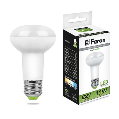 Лампа светодиодная FERON LB-463 22LED/11W 230V E27 4000K R63 (100/500)