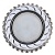 Светильник ИМИДЖ GX53+LED 4W 4000K, встраиваемый ПОЛИКРИСТАЛЛ CH/CLEAR+WH IL.0028.1815