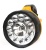Фонарь ULTRAFLASH LED3753 аккум. 220Вт/12B желтый 11LED.+галоген.  пластик (1/20)