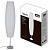 Торшер напольный UNIEL UML-T410 2хE27 WHITE 2х60W. Механический выключатель. Белый.
