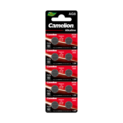 Батарейка CAMELION G8 BL-10 Mercury Free (391A/LR1120/191) для часов