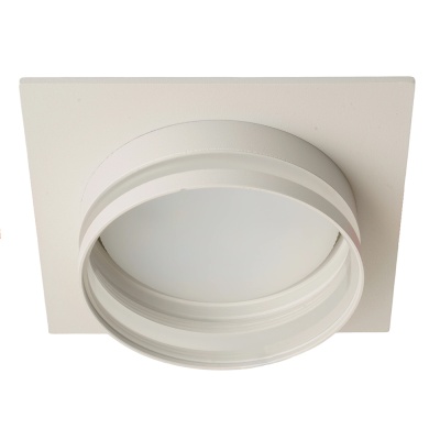 Светильник FERON DL503 15W 230V GX53, белый, квадрат, без лампы, LUNA