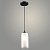 Подвес N6547/1HQ BK черный 1х60W E27 d120 h800, QH24