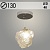Подвес XD2003/1HQ CH хром/хрусталь 1х5W G4 d130 h250, XUAN23
