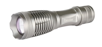 Фонарь CAMELION LED5137 титан LED XML-T6 ZOOM 5 реж 3XLR03 в компл, алюм, откр. блистер
