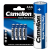 Батарейка CAMELION R03 Blue BL-4 (BP-4 B), 1.5В (48/1152)